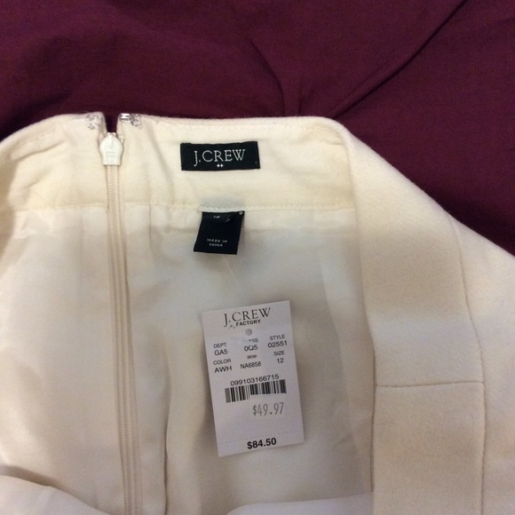 NWT J. Crew mini skirt - Picture 3 of 3